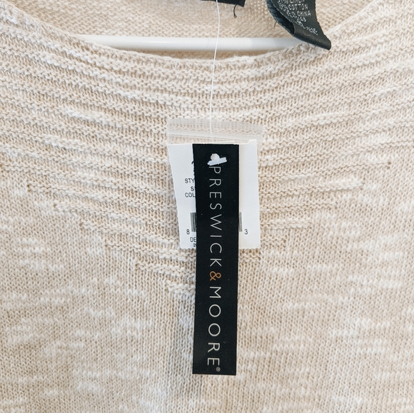 Preswick and Moore Taupe Sweater - Picture 2 of 2